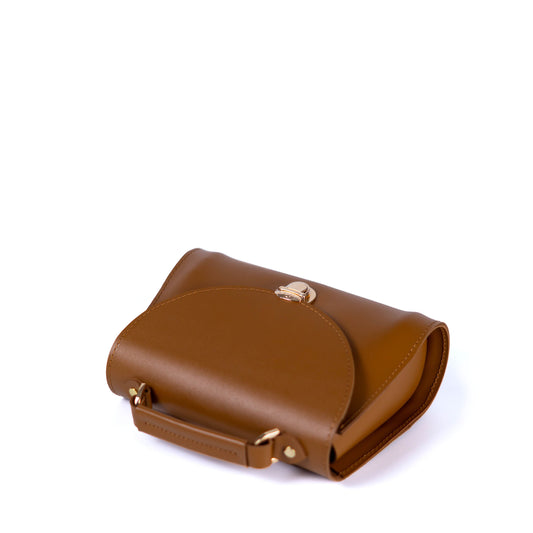 Brown Leather Bag for Women - Pache Taistra - Pache