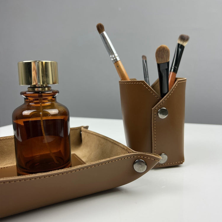 Leather Desk Organizers & Stands