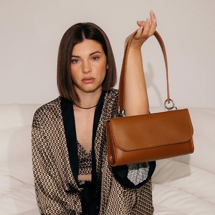 Women's Leather Baguette Bags