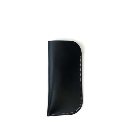 Burgundy Leather Glasses Case - Pache Mili - Pache